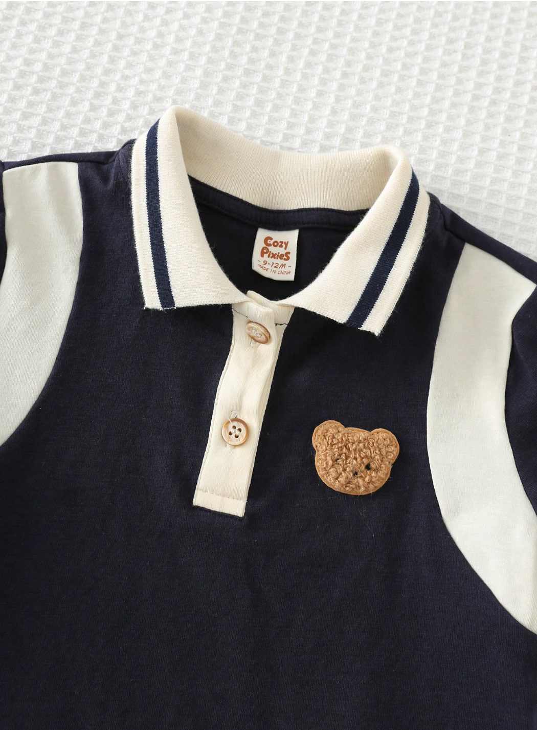 Conjunto Polo Osito Marino 🧸