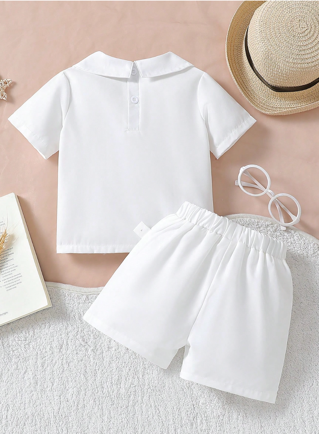 Conjunto Elegante Blanco Tobías🤍