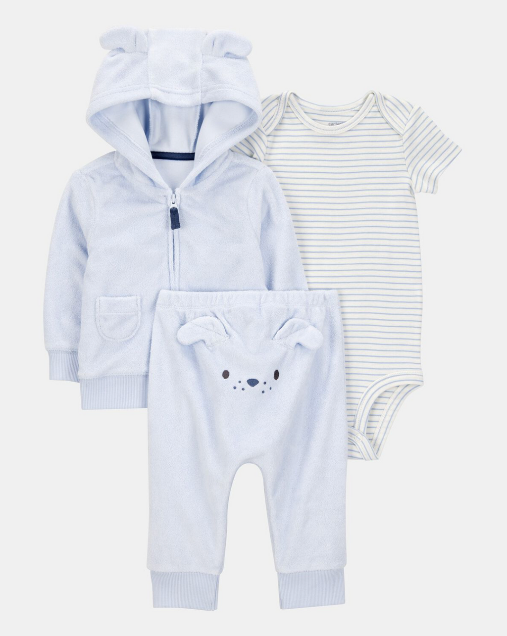 Set de 3 piezas Perrito Cardigan Carter's