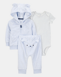 Set de 3 piezas Perrito Cardigan Carter's