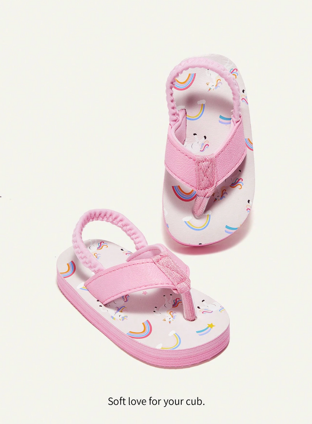 Sandalias Unicornio Rosa