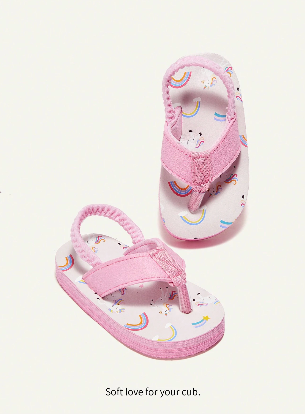 Sandalias Unicornio Rosa