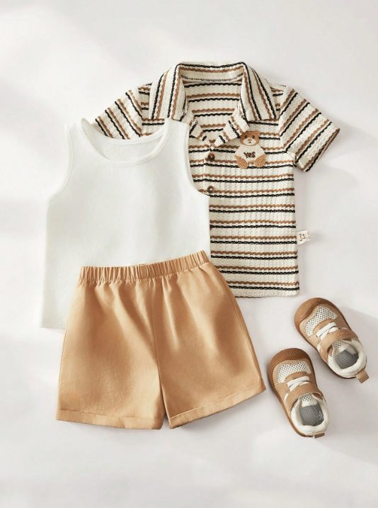 Conjunto Fabricio Osito 🧸 (3 piezas)
