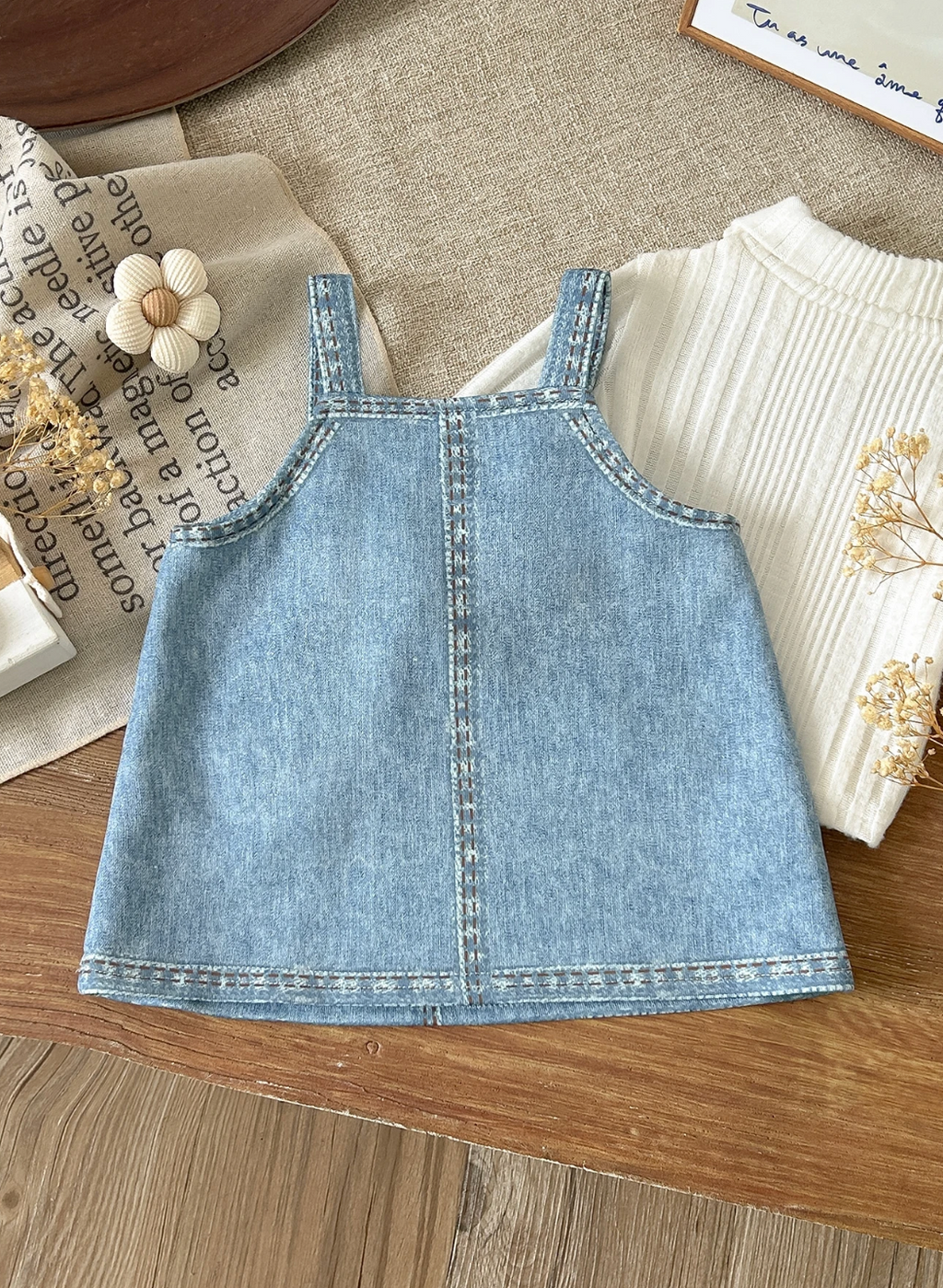 Overall Sasha Jardín Denim 🦋