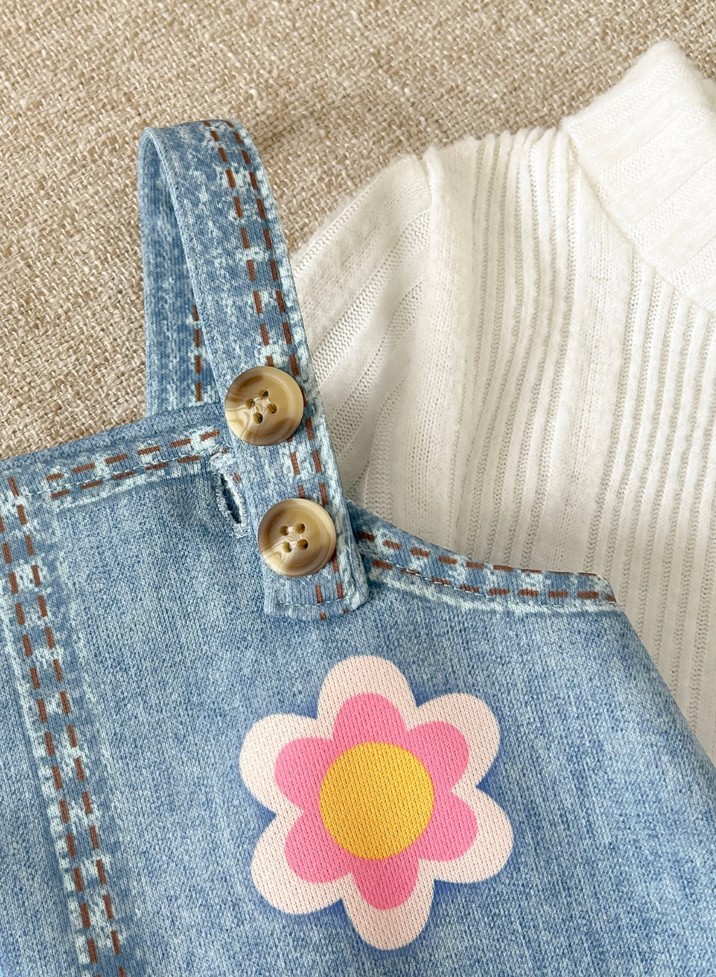Overall Sasha Jardín Denim 🦋