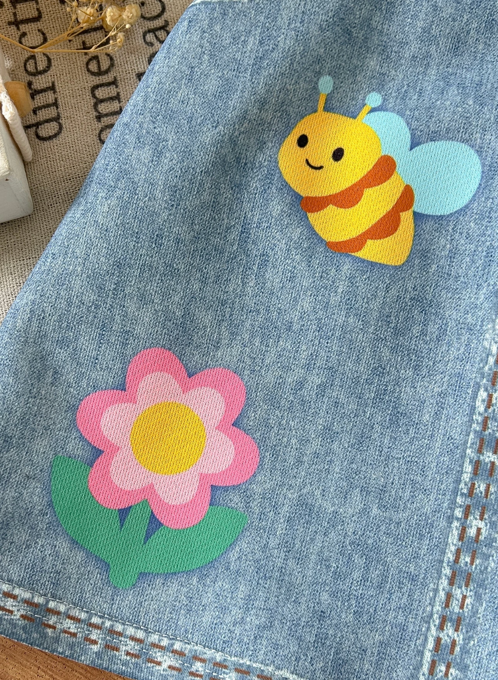 Overall Sasha Jardín Denim 🦋