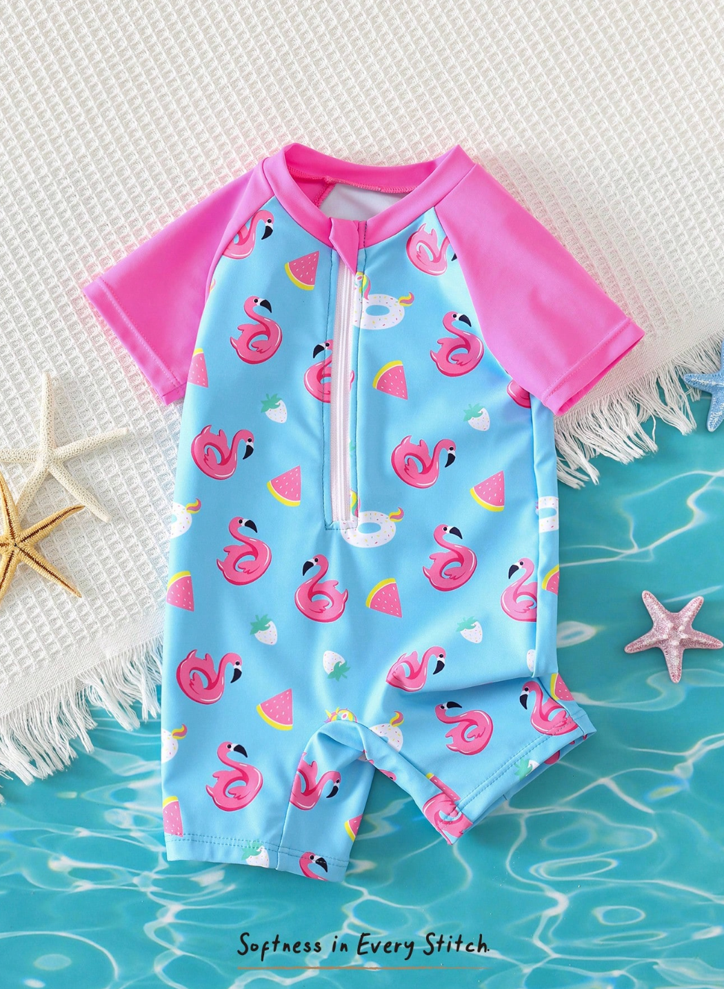 Traje de Baño Flamingo 🦩