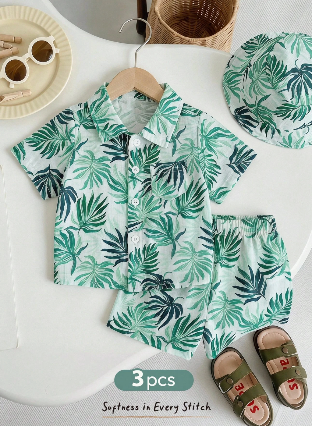 Conjunto Leo 🌿 (3 piezas)