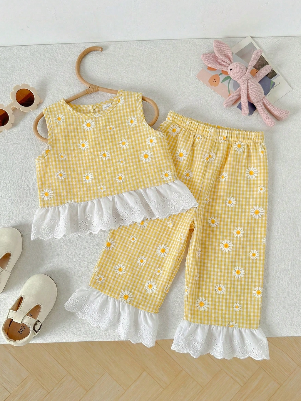 Conjunto Amarillo Vichy 💛