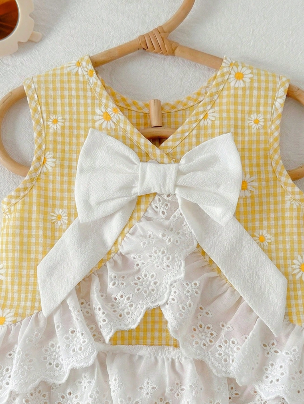 Conjunto Amarillo Vichy 💛
