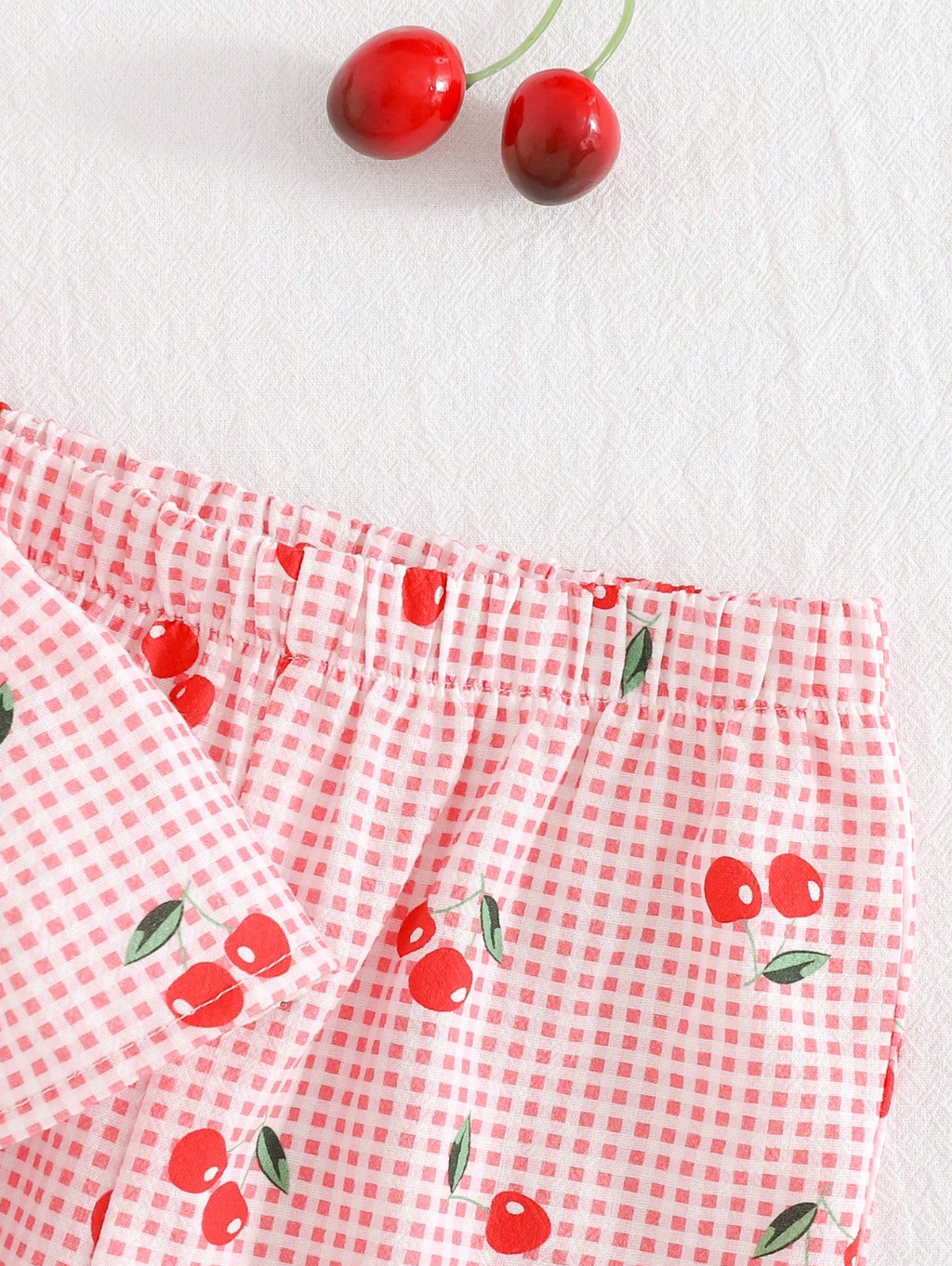 Conjunto Vichy Cerezas 🍒
