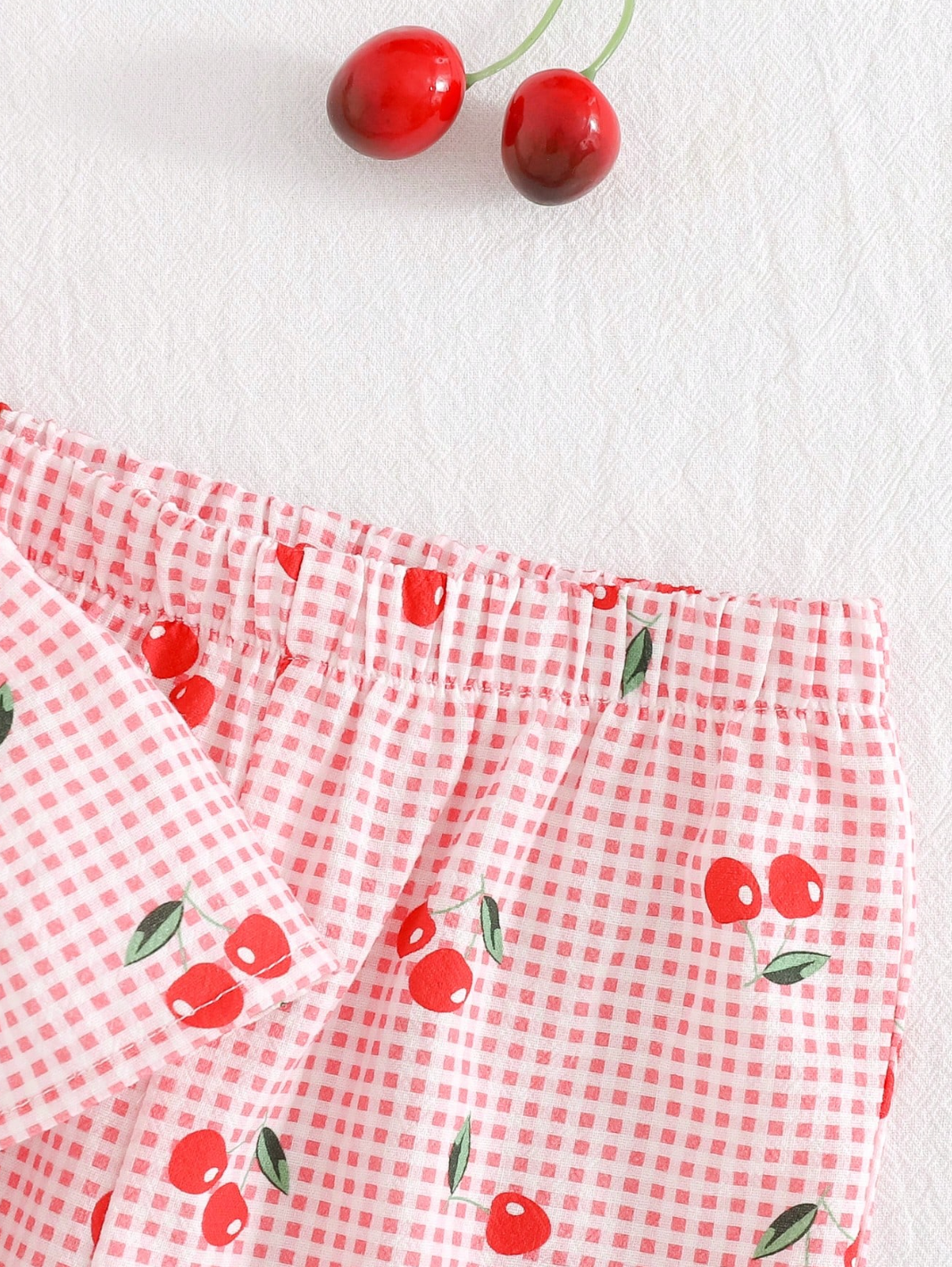 Conjunto Vichy Cerezas 🍒