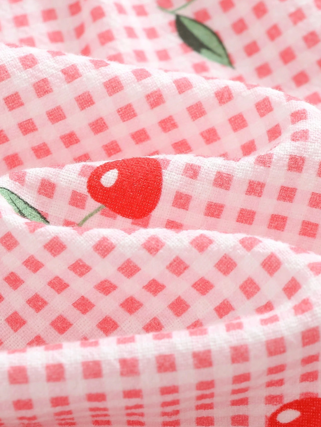 Conjunto Vichy Cerezas 🍒