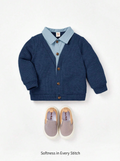 Camisa tipo cardigan Jack