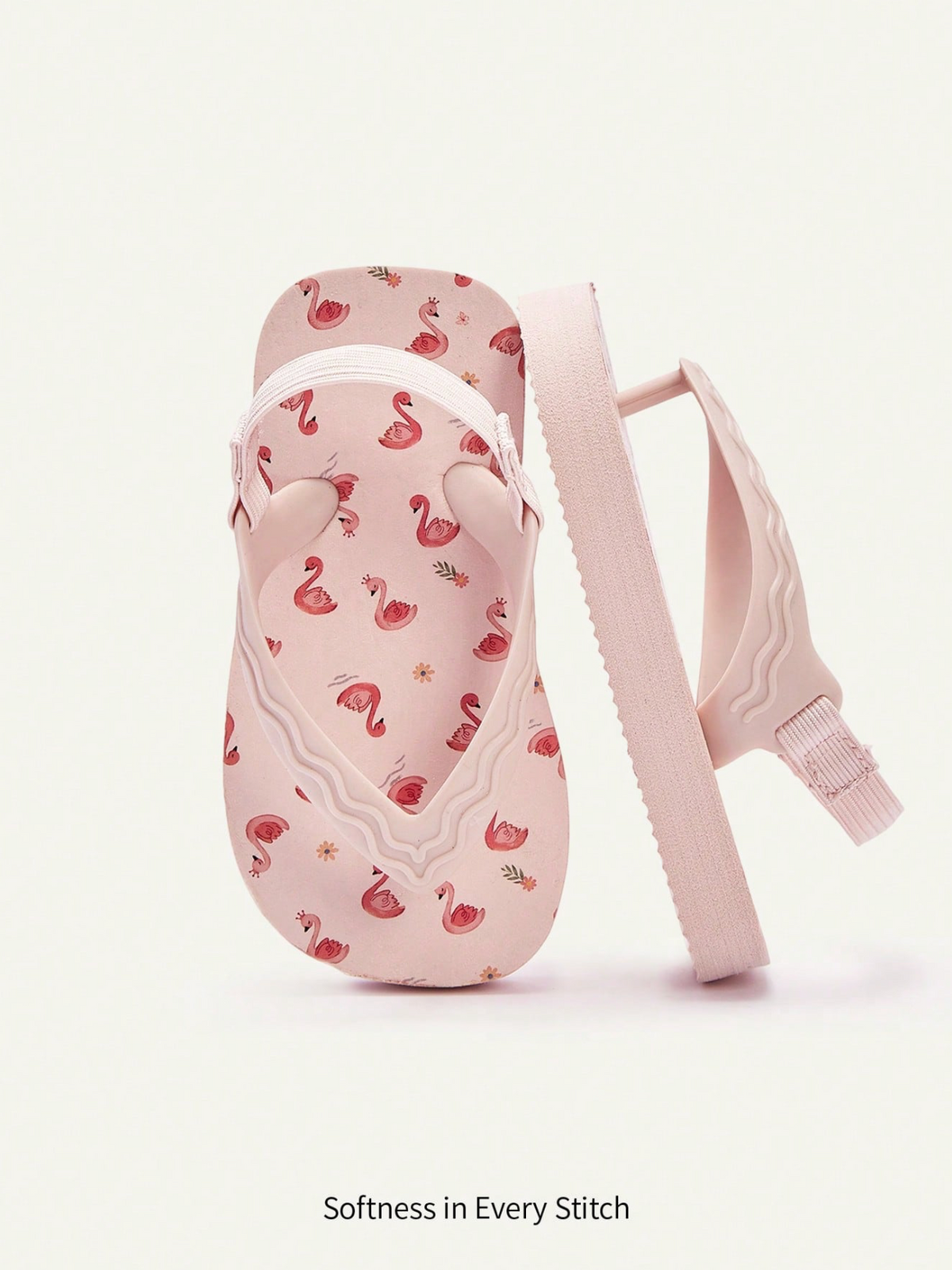 Sandalias Cisne Rosa