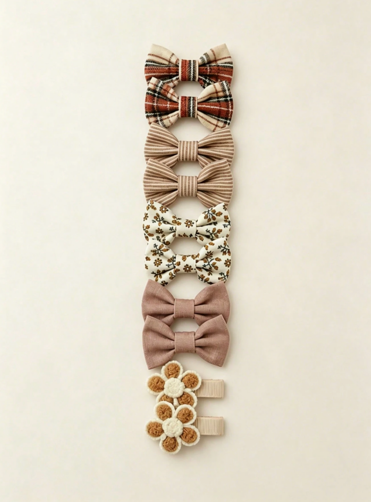 Set de Moños para el cabello
