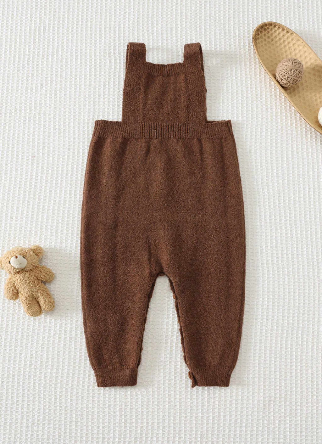 Overall tejido brownie