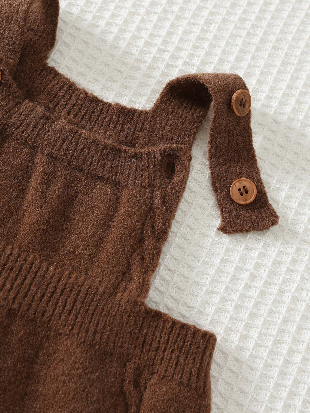 Overall tejido brownie