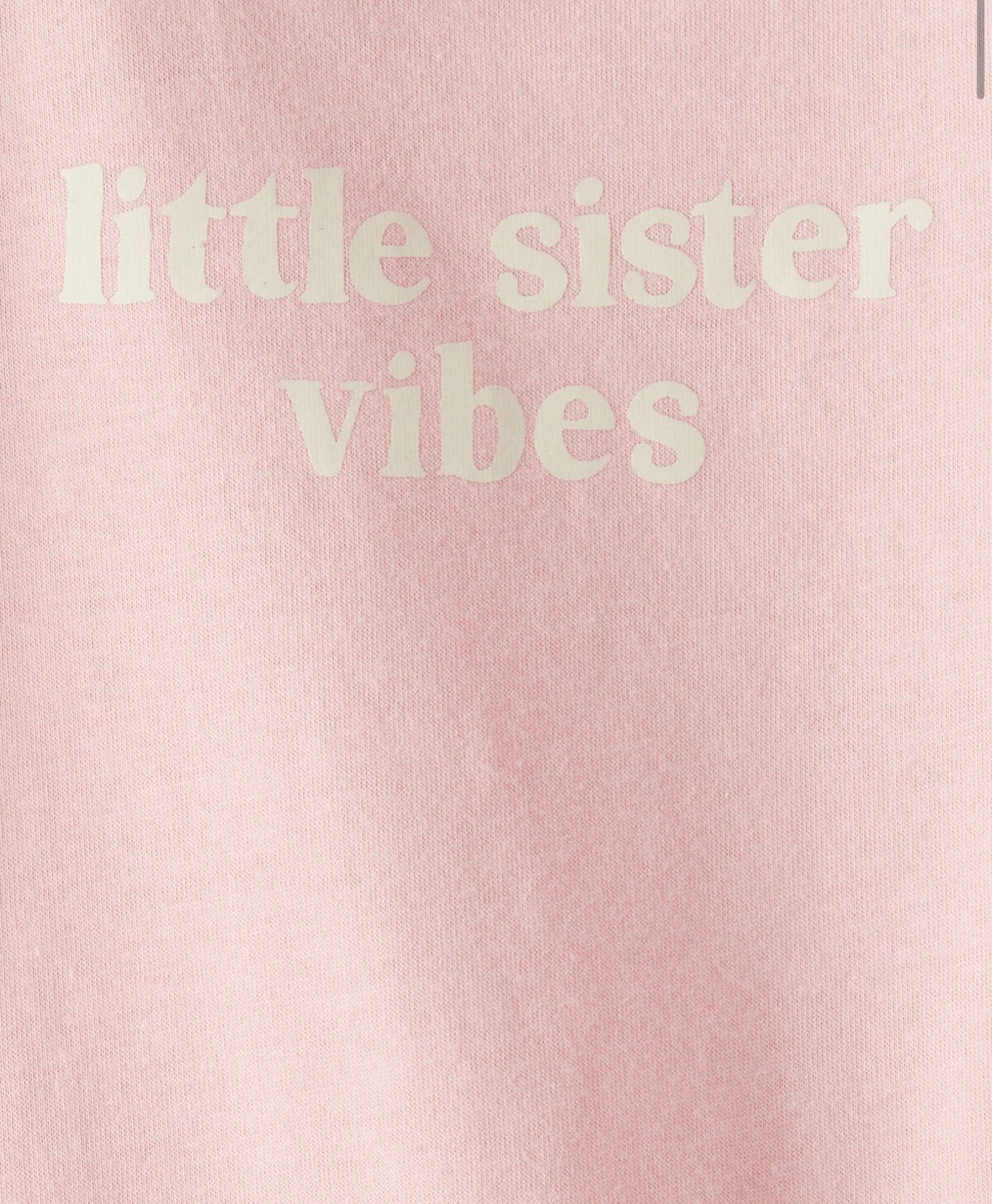Romper Little Sister Vibes Carter’s