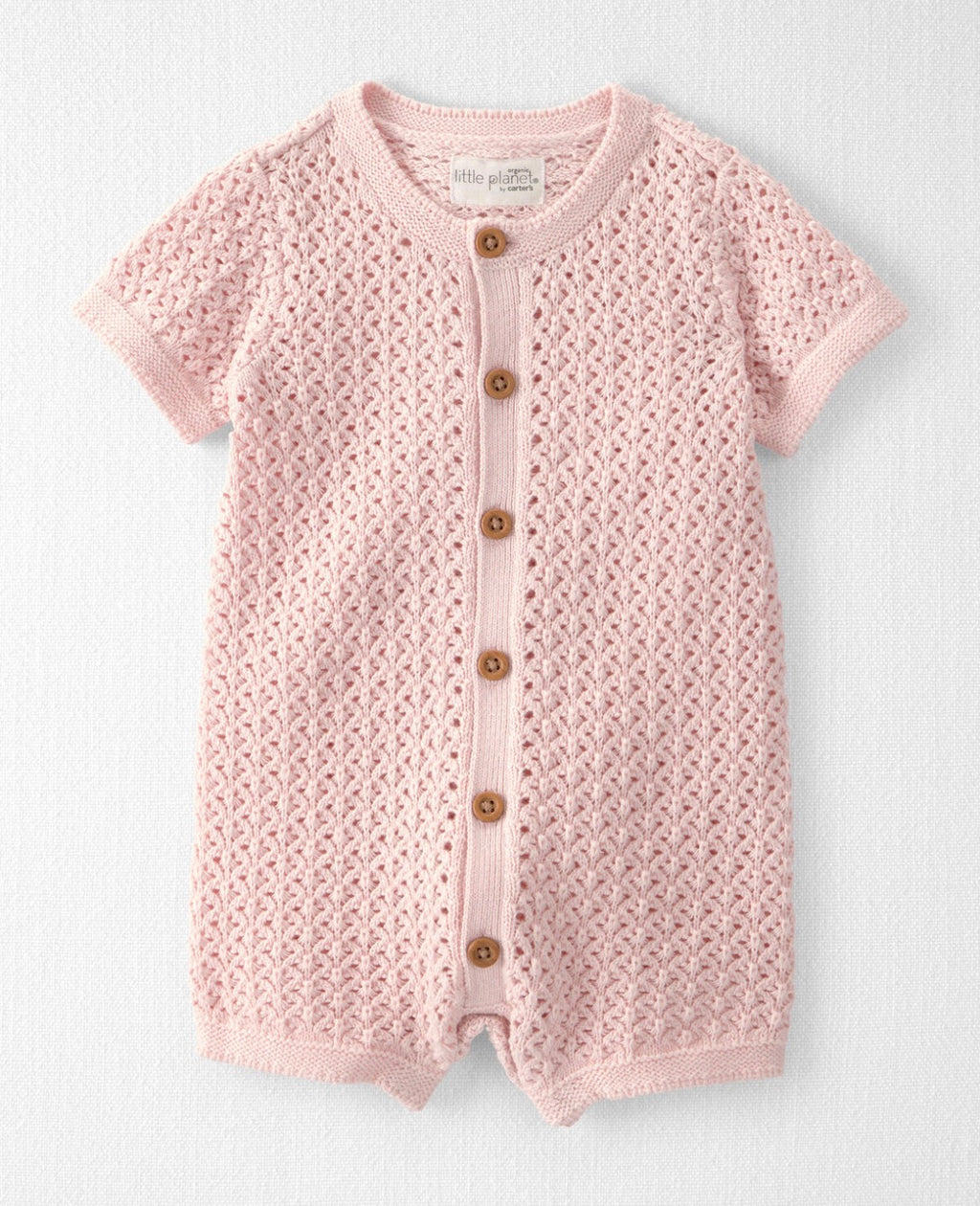 Romper Tejido de Algodón Orgánico Carter’s ✨