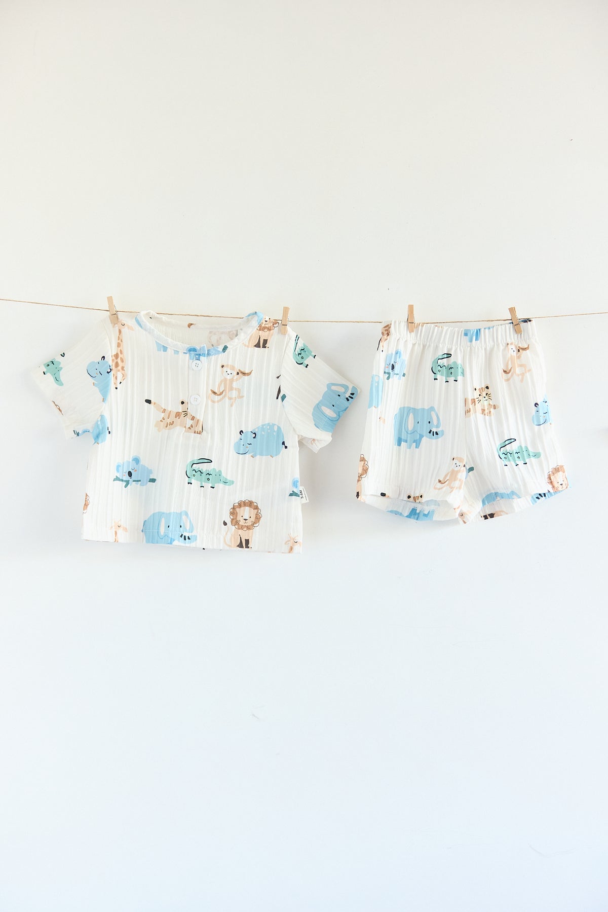 Set Estampado Animalitos 🦒🦏
