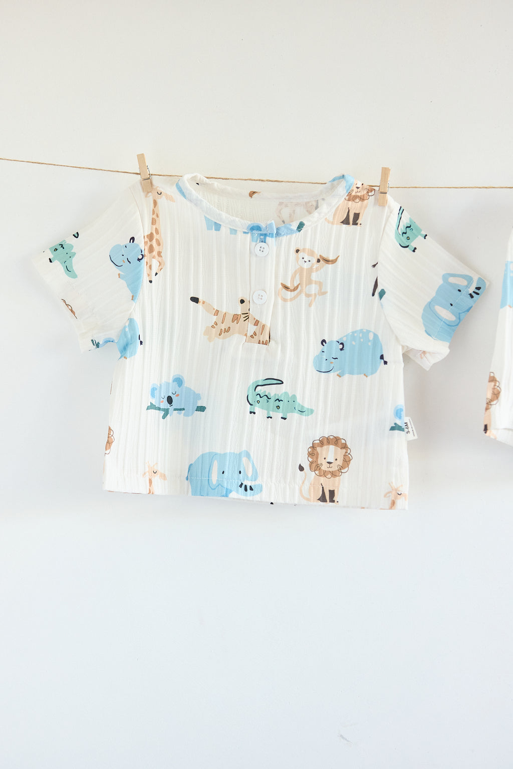Set Estampado Animalitos 🦒🦏