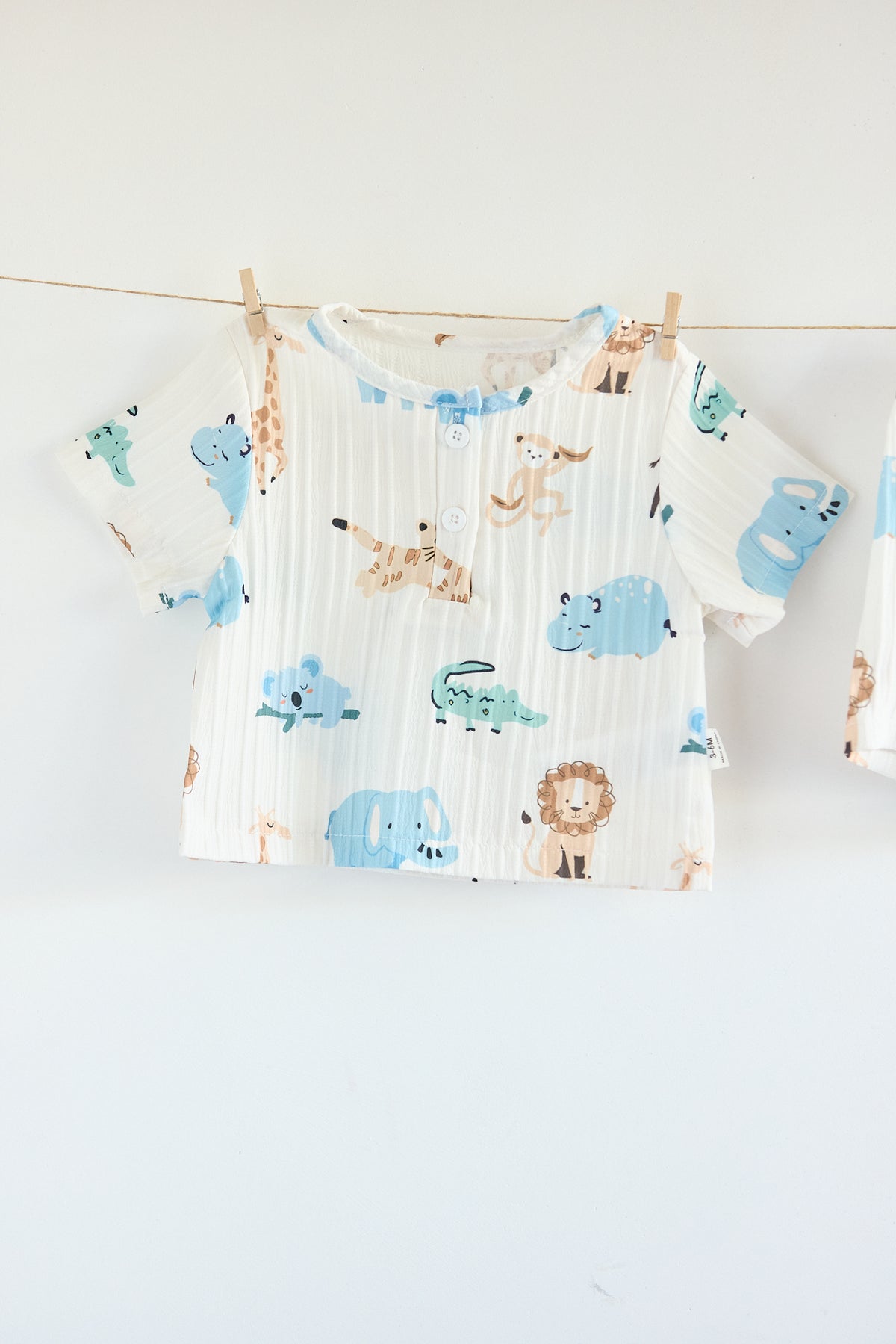 Set Estampado Animalitos 🦒🦏