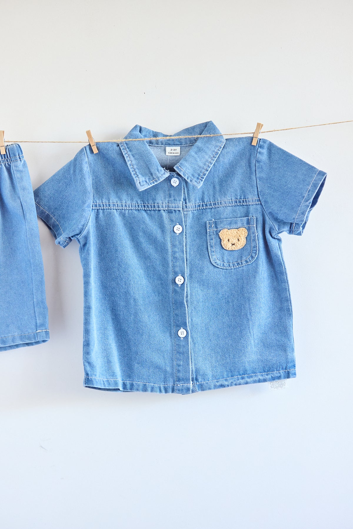 Denim Bear Set 🐻