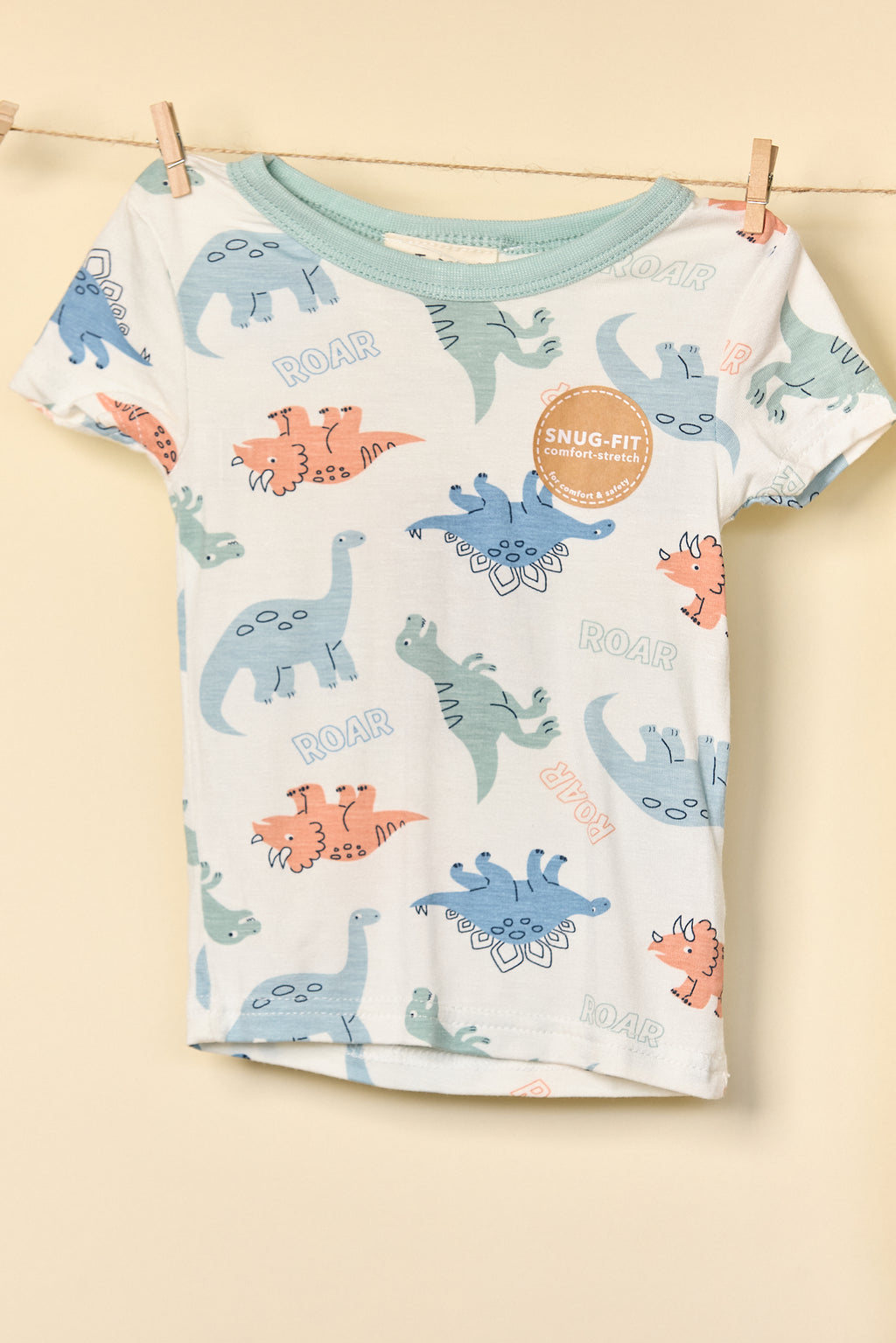 Pijama Dinosaurios Dos Piezas Bebe