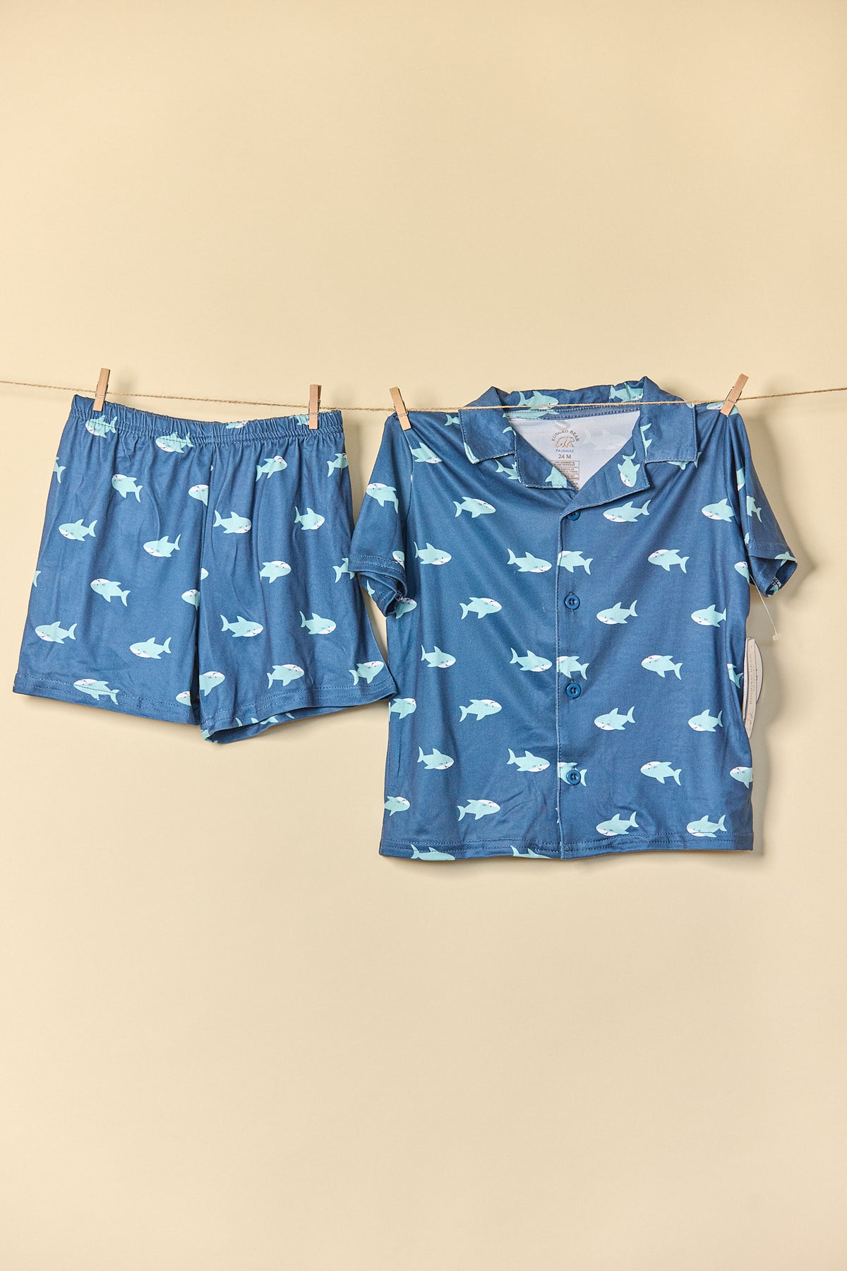 Pijama Navy Tiburon 🦈