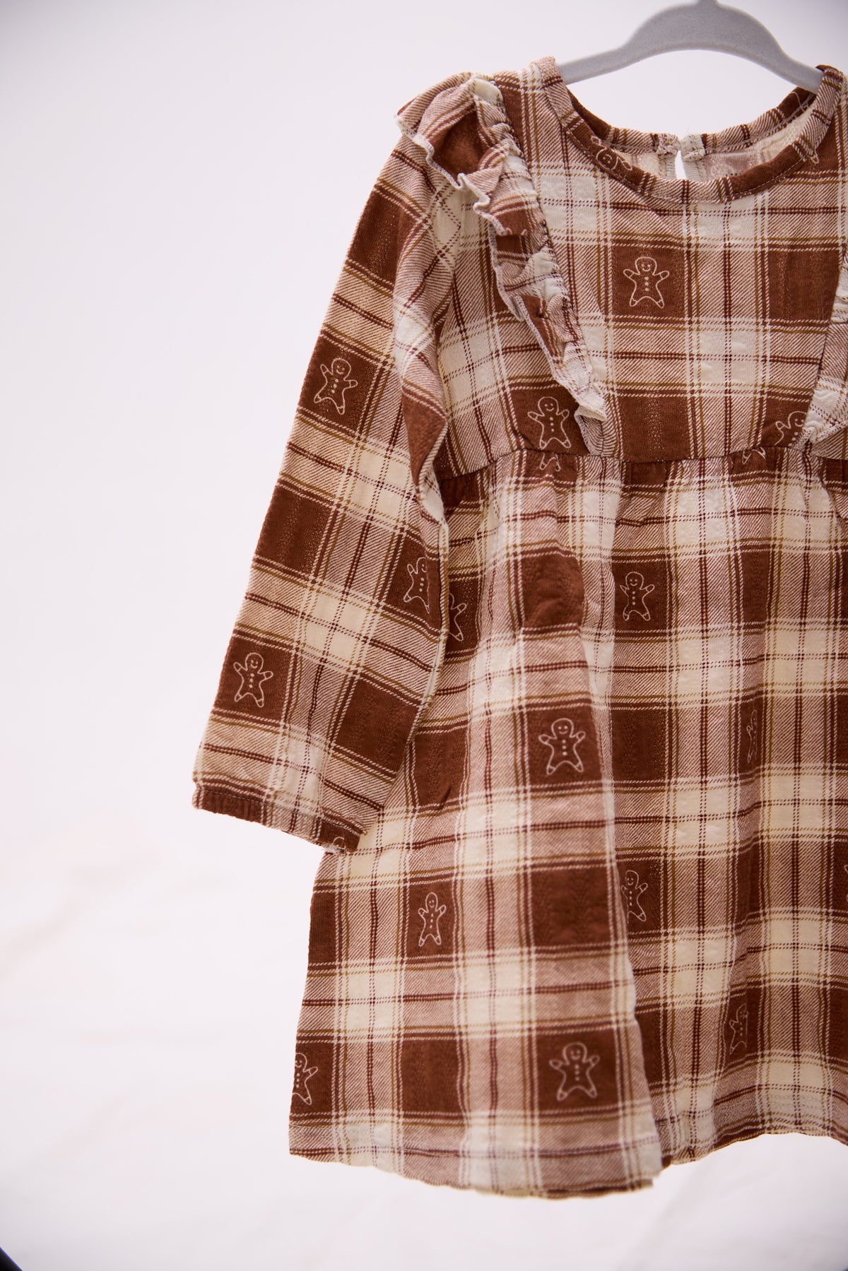 Ginger Plaid Brown Dress 🍪