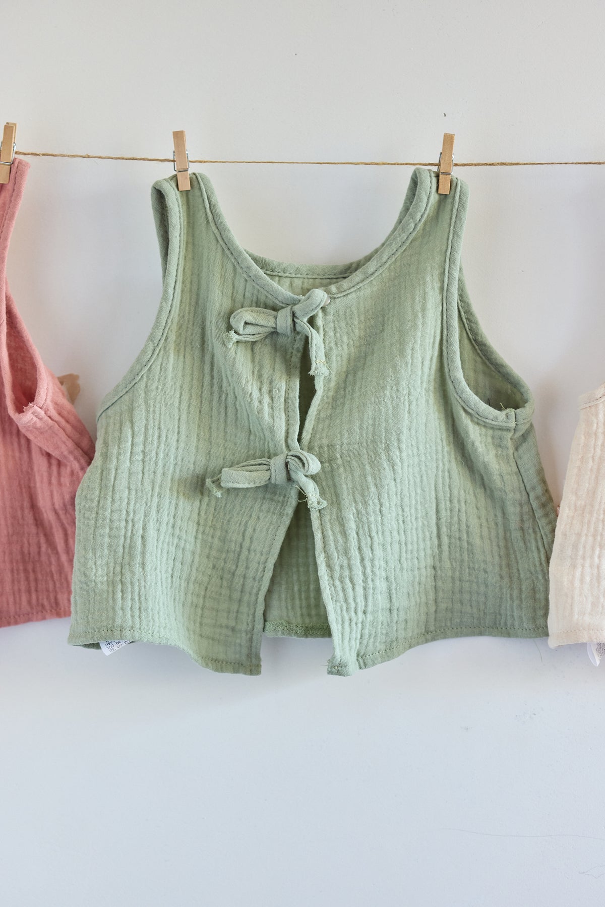 Tops de 100% Algodón con Lacitos 🎀