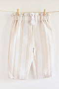 Pantalon de Rayas Playero Beige 🩳