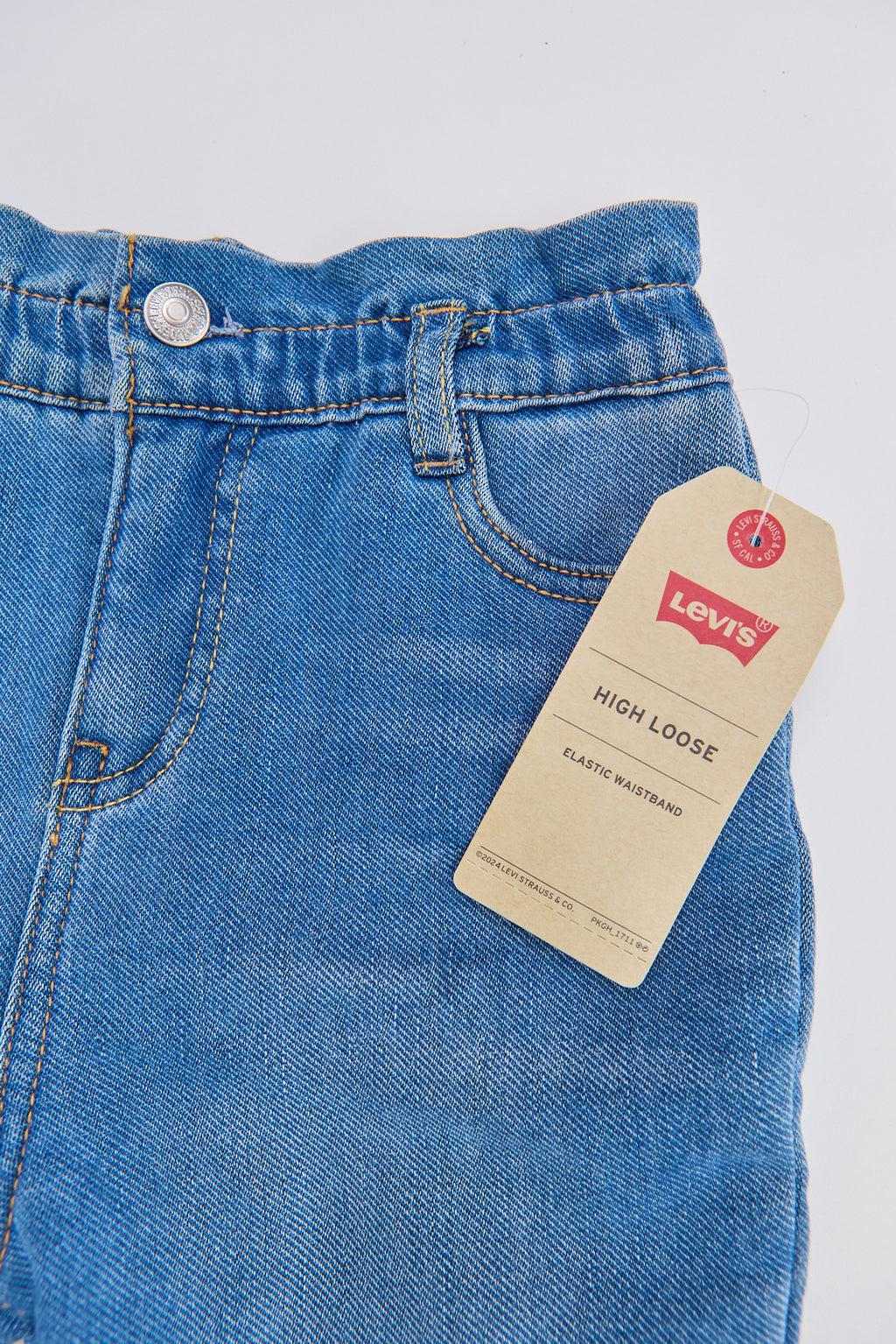 Jeans Levi's Baby HighLoose💙
