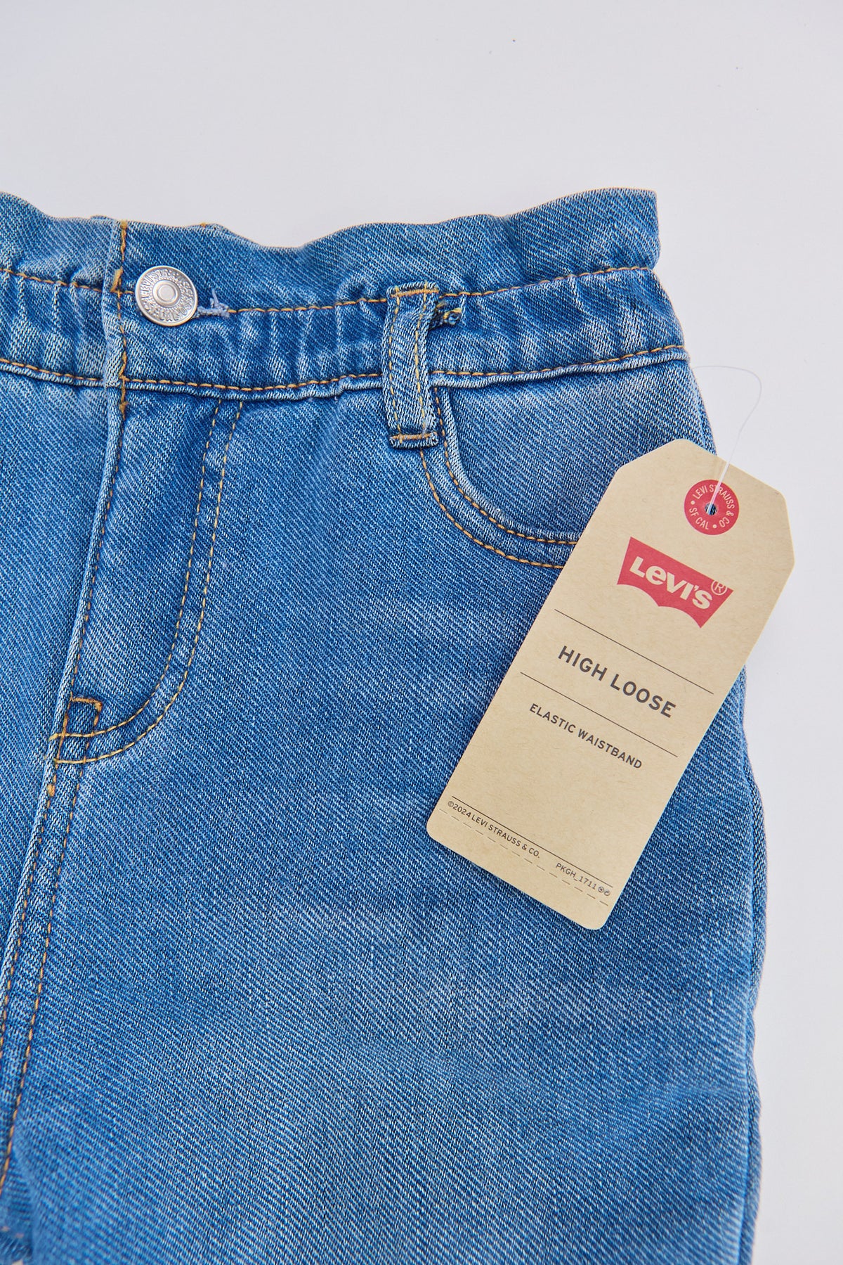 Jeans Levi's Baby HighLoose💙