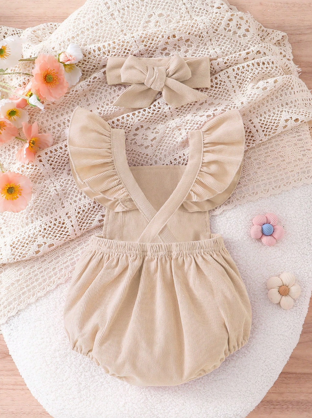 Romper White Bunny 🐇