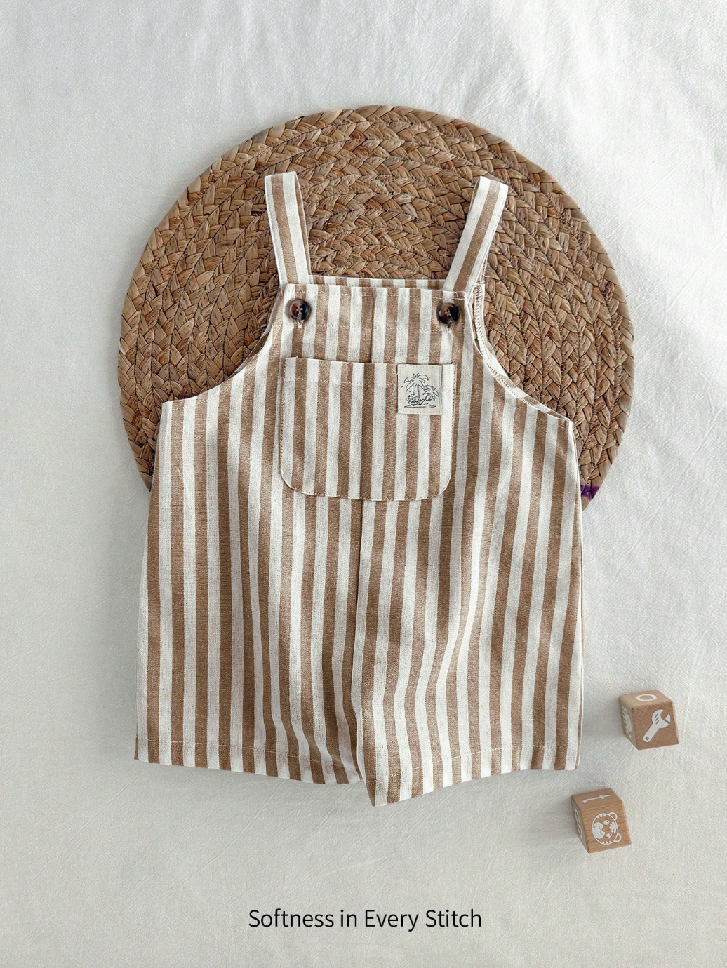 Overall Sweet Stripes 🐻