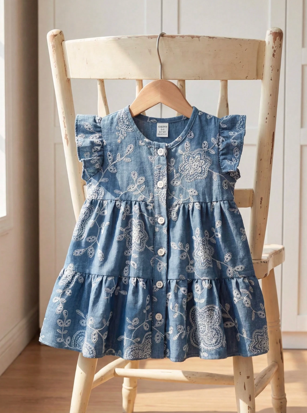 Vestido Sky Flowers 💙