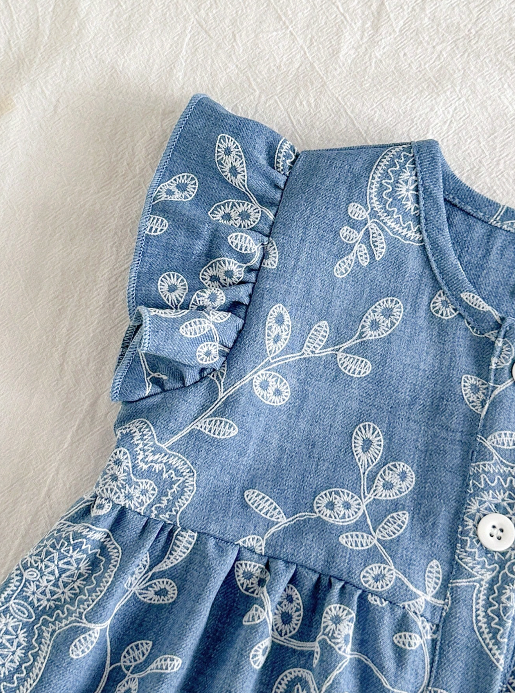 Vestido Sky Flowers 💙