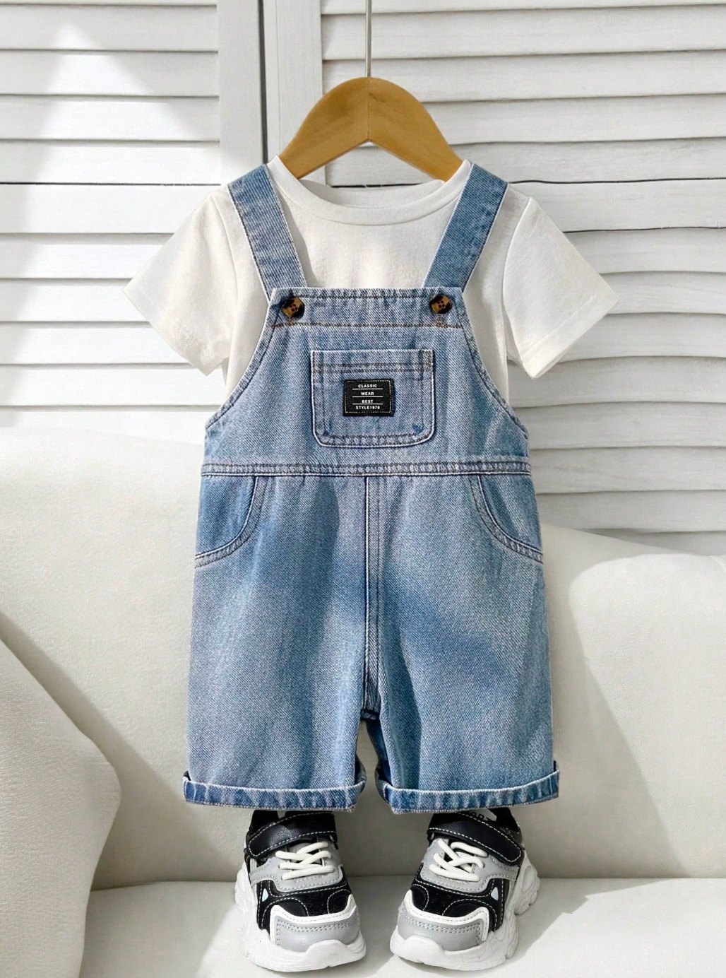 Conjunto Overall + Camisita