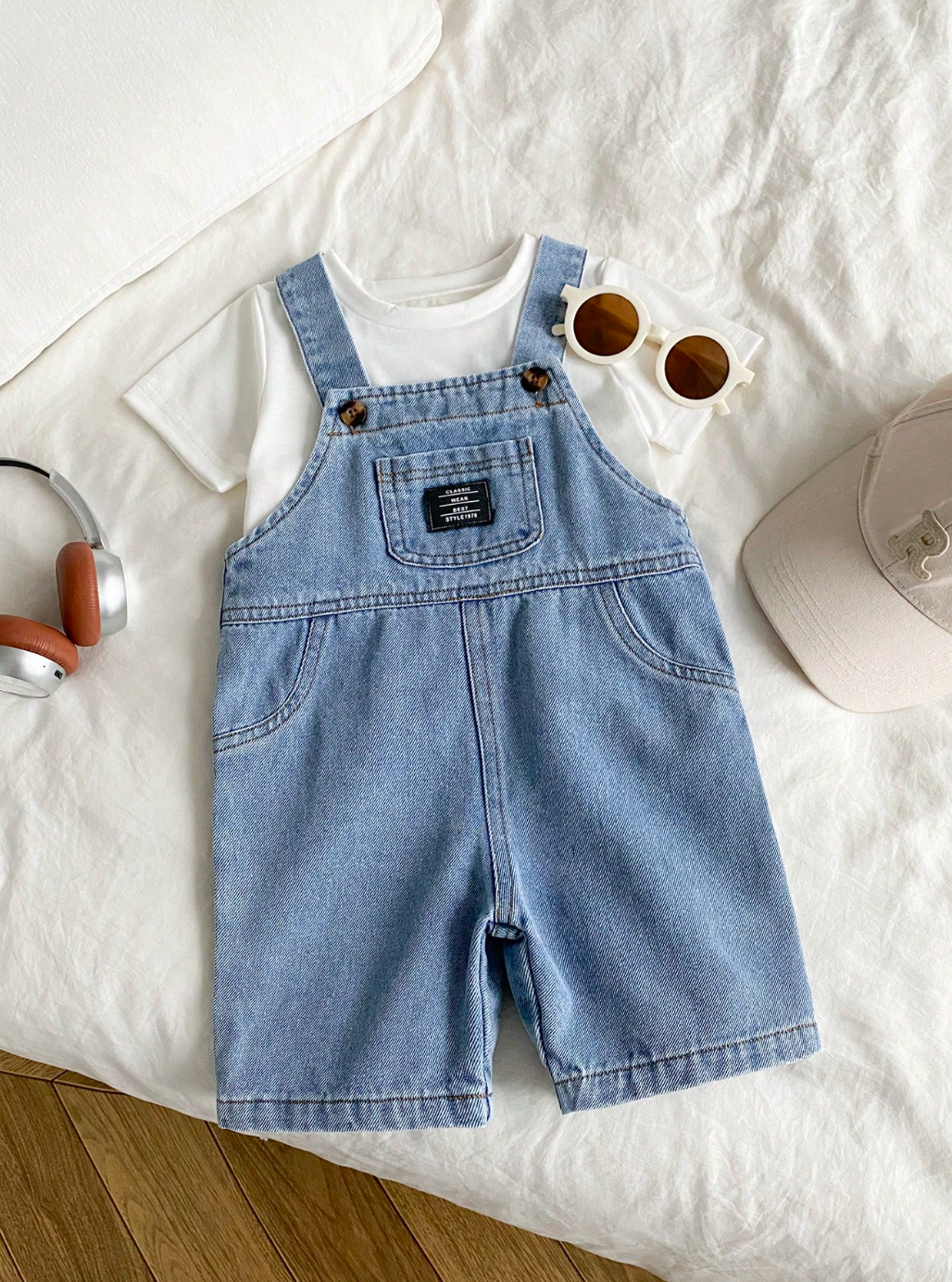 Conjunto Overall + Camisita