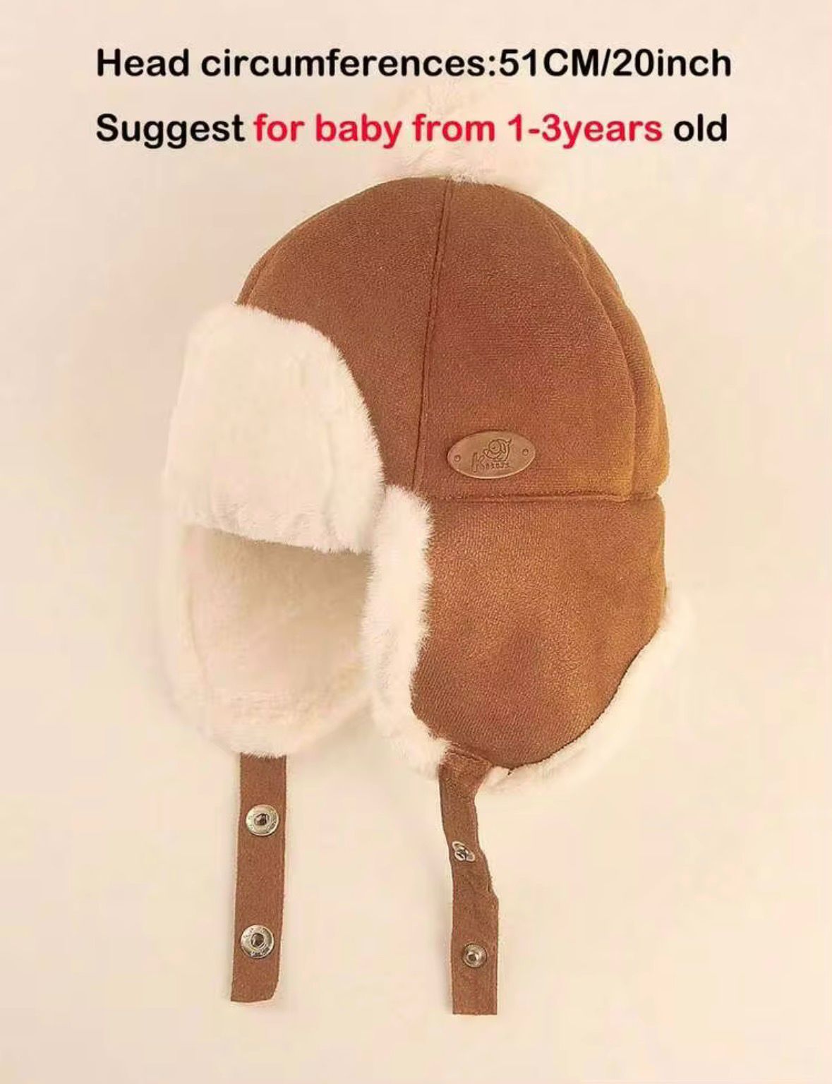 Gorro Aviador Peluche 🐻